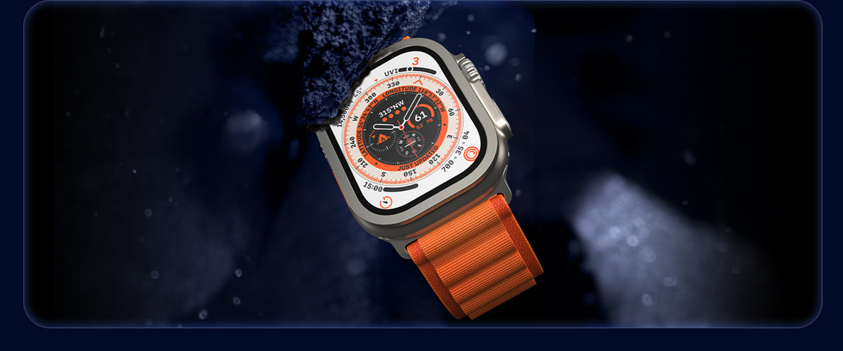 WSKEN クリア ウォッチ用画面保護フィルム · 2枚入り — Apple Watch Ultra 2 / Apple Watch Ultra