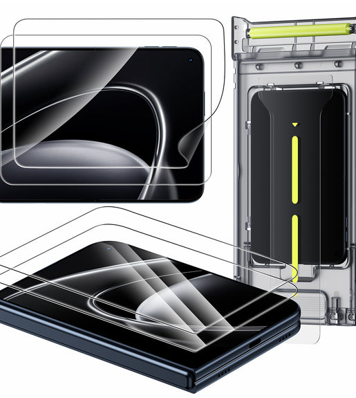 WSKEN Screen Protector for iPhone Duo - Zero Bubble 2+2 Clear