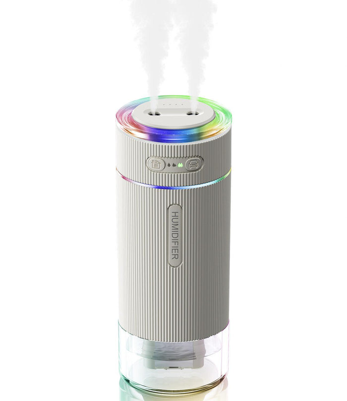 WSKEN Portable Desk Air Humidifier, Dual Nozzle - WSKEN