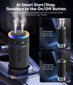 WSKEN Portable Desk Air Humidifier, Dual Nozzle - WSKEN