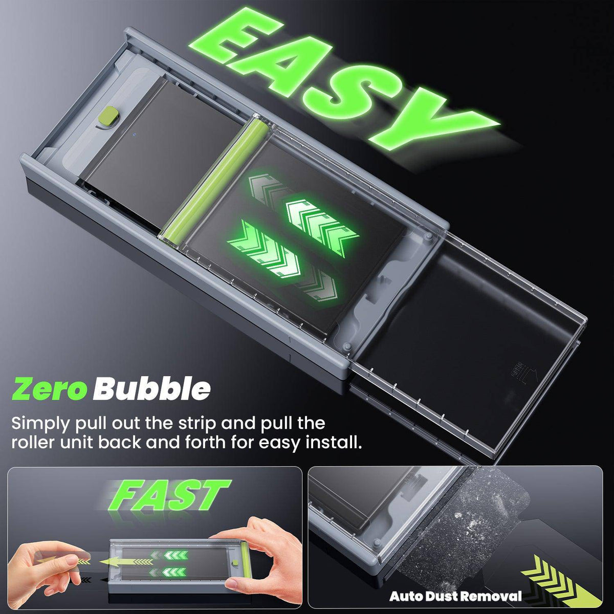 WSKEN for Samsung Galaxy S24 Ultra Privacy/HD Screen Protector, Zero Bubble, 24°Anti-Spy Protection, 2Pack - WSKEN