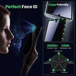 WSKEN for Samsung Galaxy S25 Ultra Privacy Screen Protector - [Fingerprint Unlock Support], 2 PCS - WSKEN