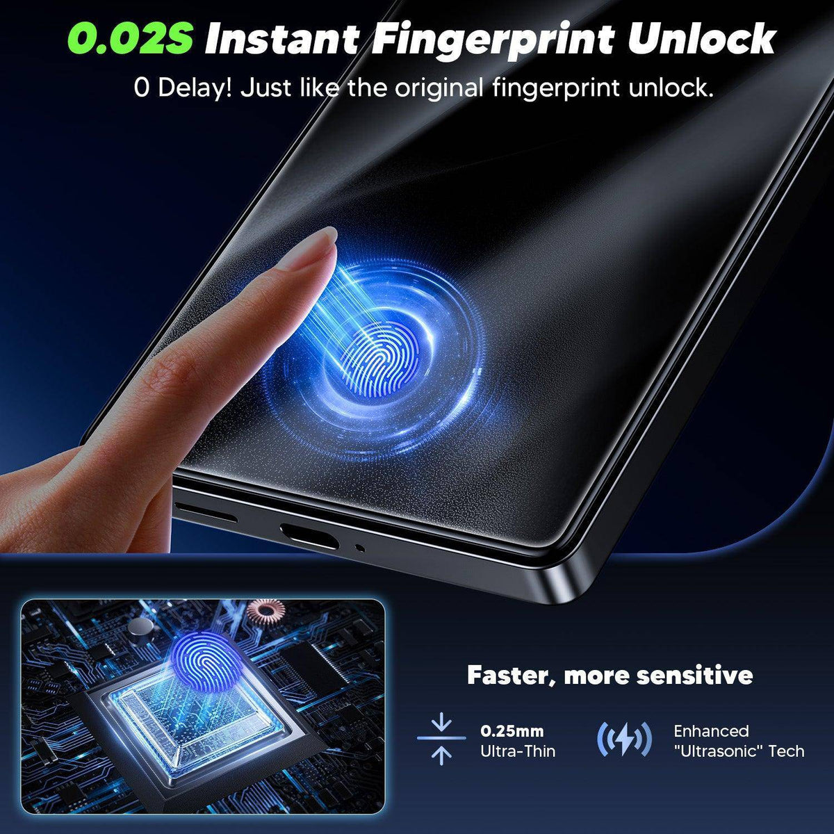 WSKEN for Samsung Galaxy S25 Ultra Privacy Screen Protector [24° Anti-Spy] [Zero Bubble] [Auto Dust-Remove], 2 Pack - WSKEN