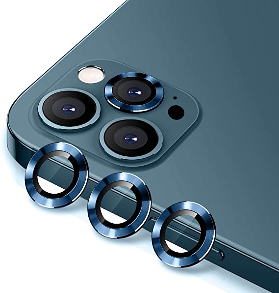 WSKEN  iphone 12 pro Camera Lens Protector-Blue