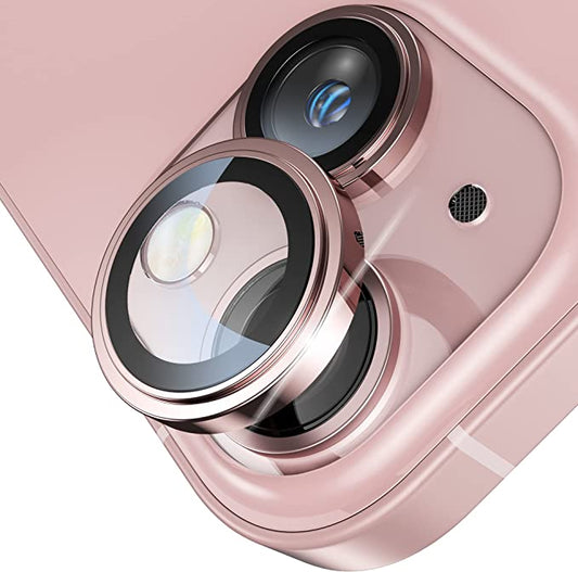 WSKEN for iPhone 13/ iPhone 13 Mini Camera Lens Protector-Pink