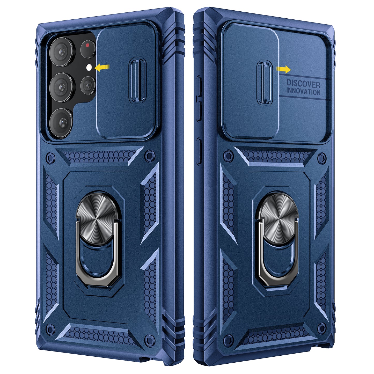 Mansoorr for Samsung Galaxy S23 Ultra Case - Blue