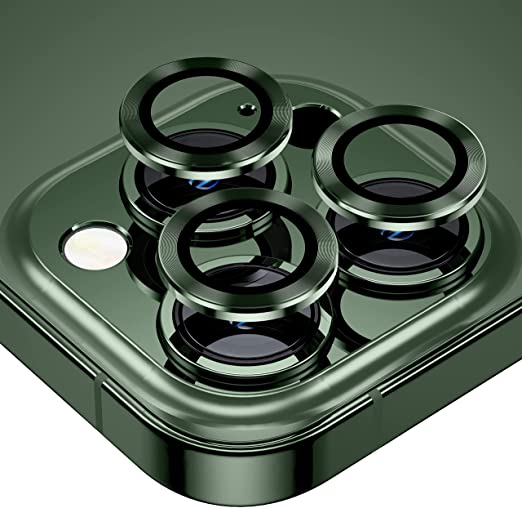 WSKEN iPhone 13 Pro Max/  Pro Camera Lens Protector-Alpine Green