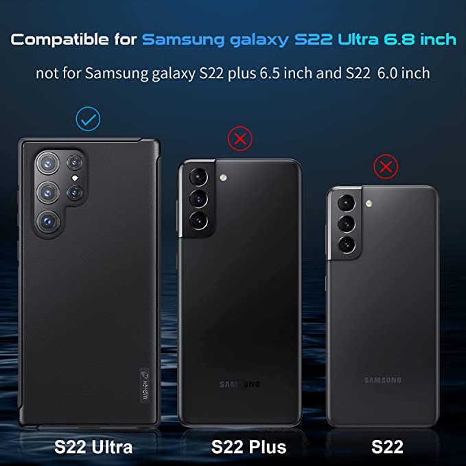 WSKEN Samsung Galaxy S22 Ultra Case