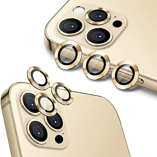 Wsken iPhone 12 Pro Max Camera Lens Protector  - Gold