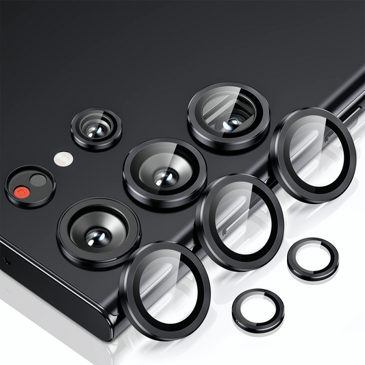 WSKEN for Samsung Galaxy S23 Ultra Camera Lens Protector-black