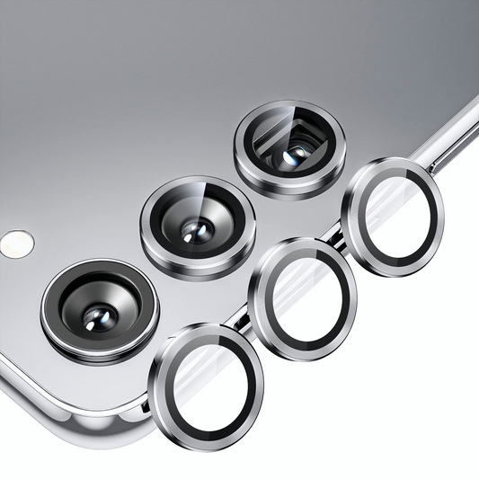 WSKEN for Samsung Galaxy S23 / S23 Plus Camera Lens Protector-Silver